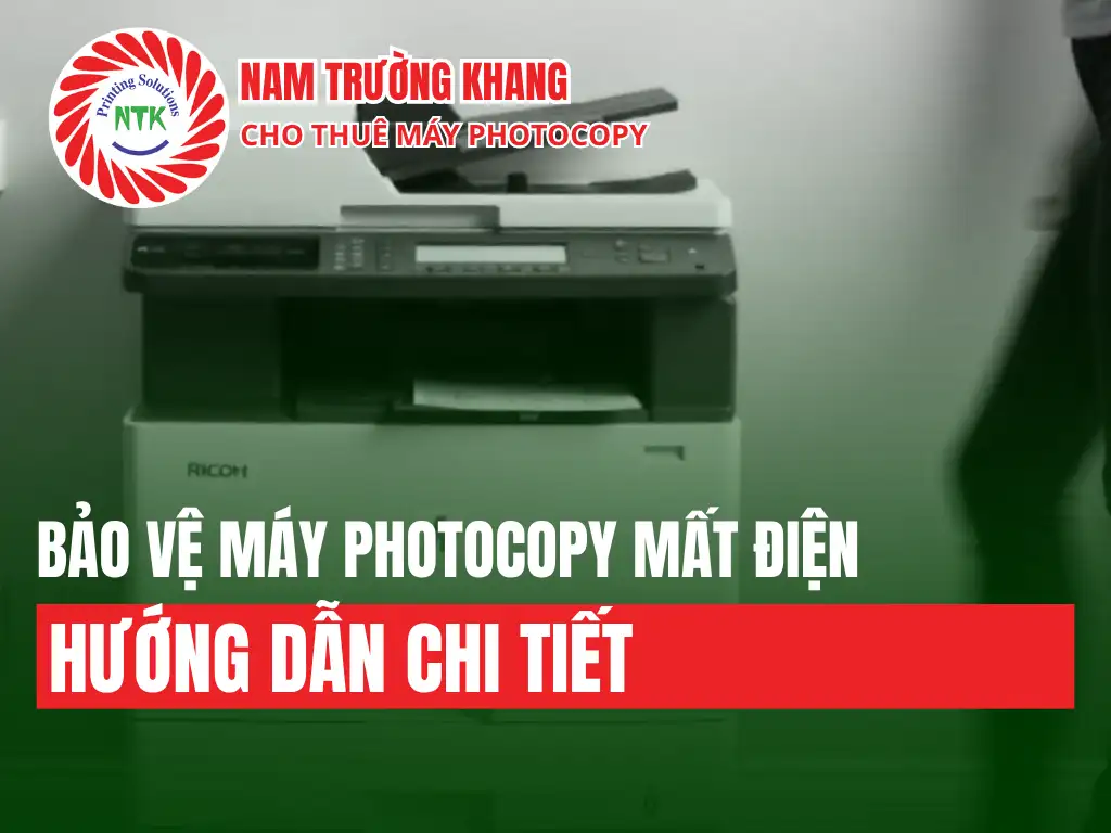 Bảo Vệ Máy Photocopy Mất Điện