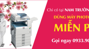 Dùng máy photocopy miễn phí chỉ có tại Nam Trường Khang