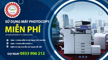 Sử dụng máy photocopy miễn phí